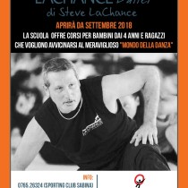 LA SCUOLA DI DANZA DI STEVE LACHANCE APRE ALLO SPORTING CLUB SABINA TEVERE LA SCUOLA DI DANZA DI STEVE LACHANCE APRE ALLO SPORTING CLUB SABINA TEVERE
